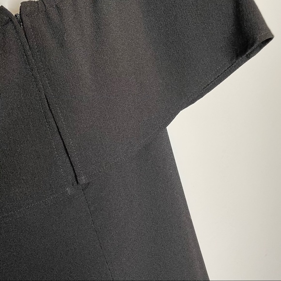 CHARLES HENRY Off the Shoulder Little Black Dress Small - Picture 6 of 11